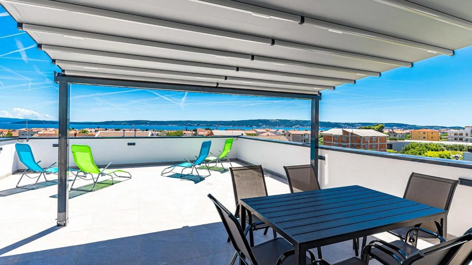 Elegant Kastel Novi Apartment With Sea View Balcony Kastela