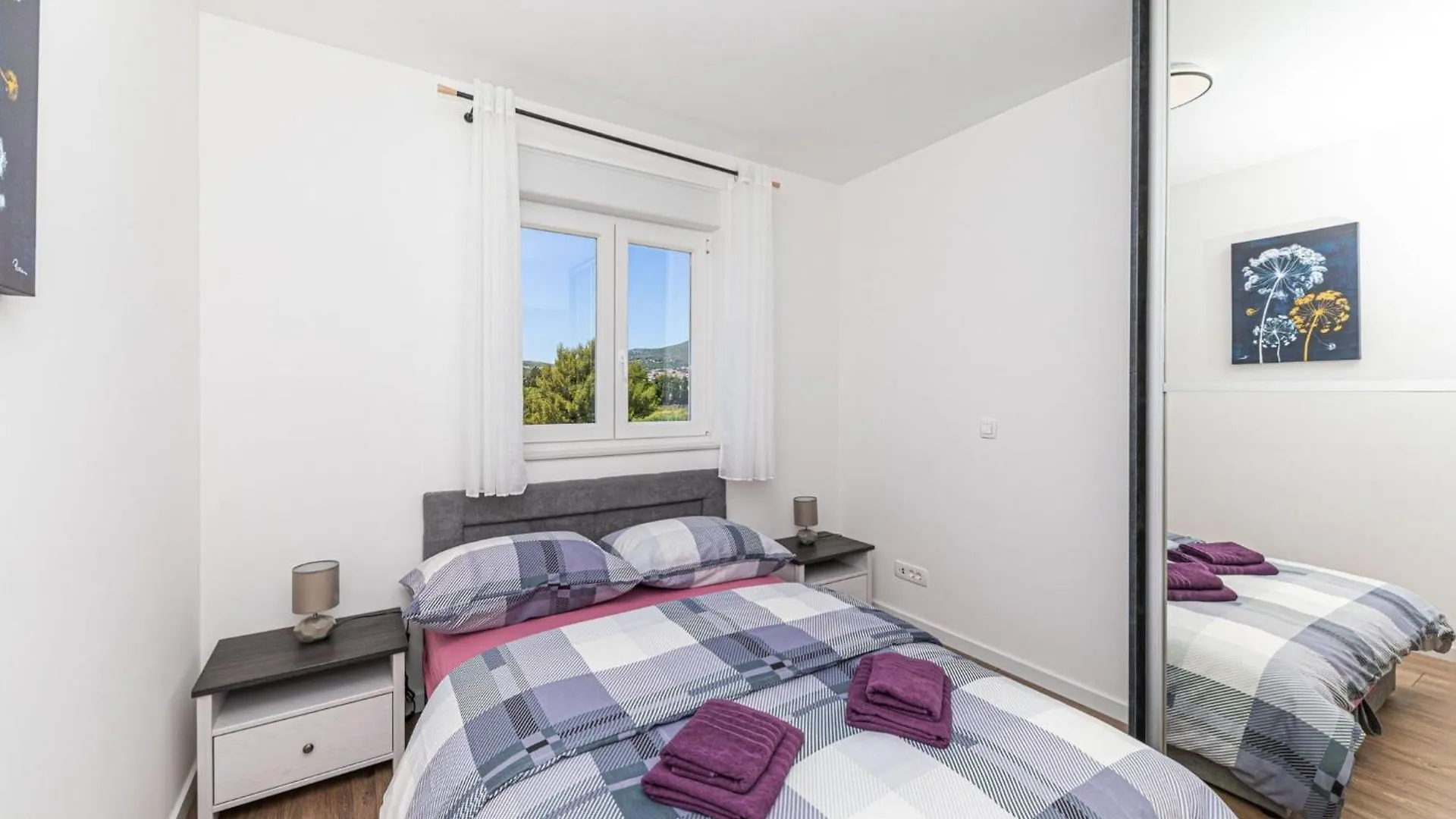 Elegant Kastel Novi Apartment With Sea View Balcony Kastela